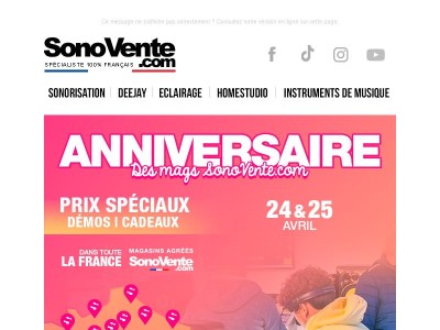Un anniversaire, ça se fête non ? 🥳