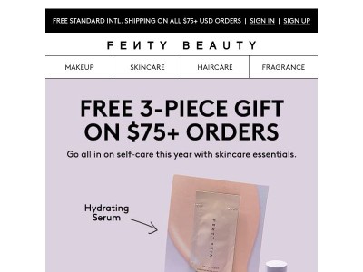 Over tonight ⏰ Free skincare gifts
