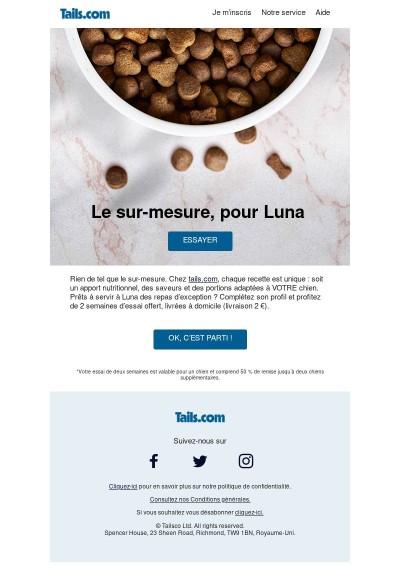 Une alimentation exceptionelle, comme Luna 🤩