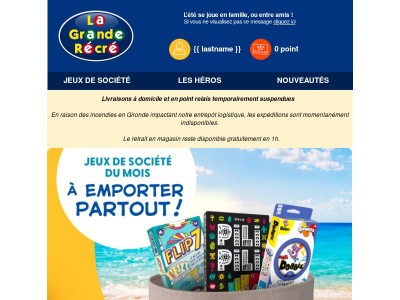 L'été se joue en famille et entre amis ! 🎲 