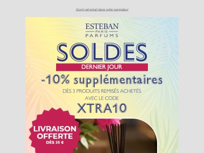 Soldes⏰ plus que quelques heures