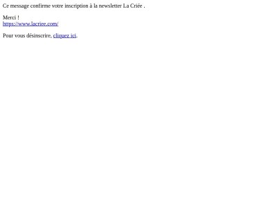 Bienvenue, {{ lastname }}