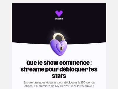 Que le show commence… 📺