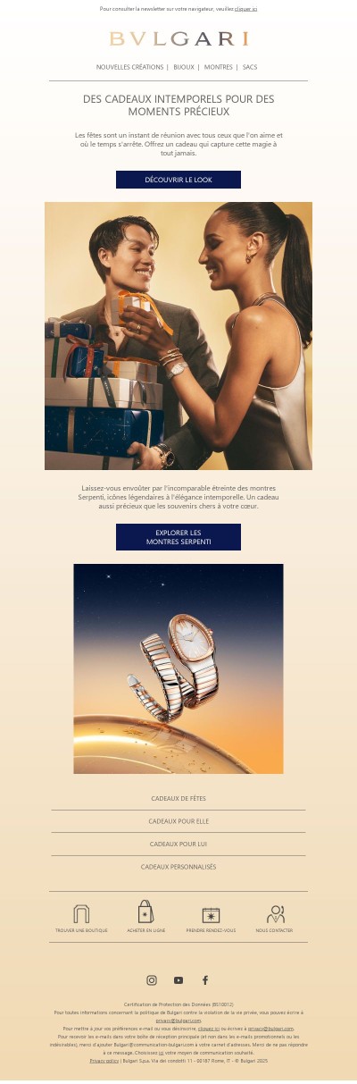 Un trésor en cadeau, une icône au poignet