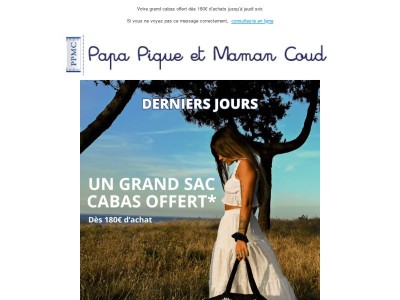 Votre cadeau, c’est jusqu’à jeudi  !