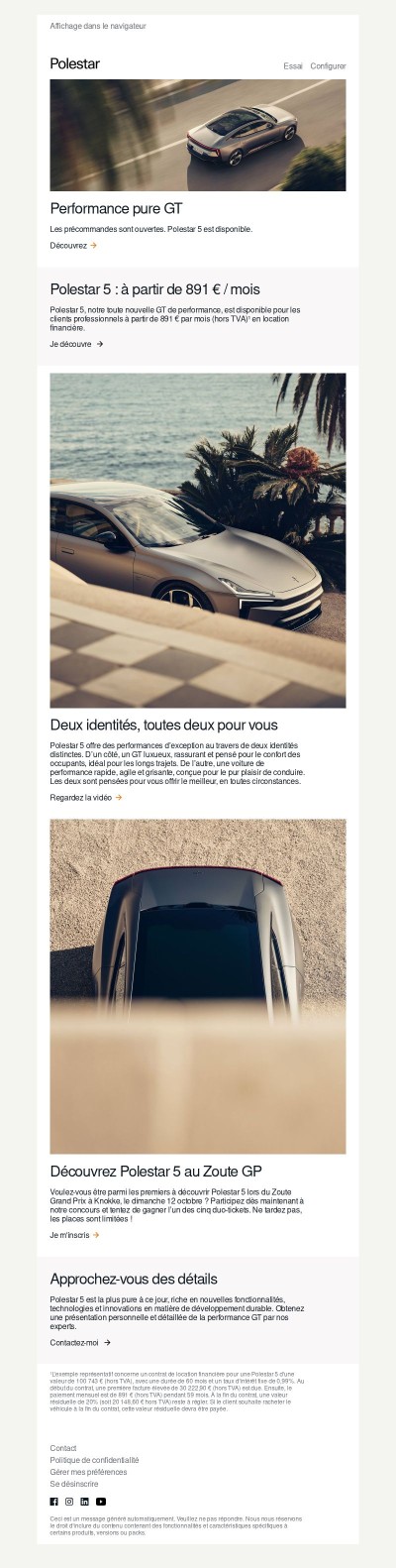 Polestar 5 est arrivée