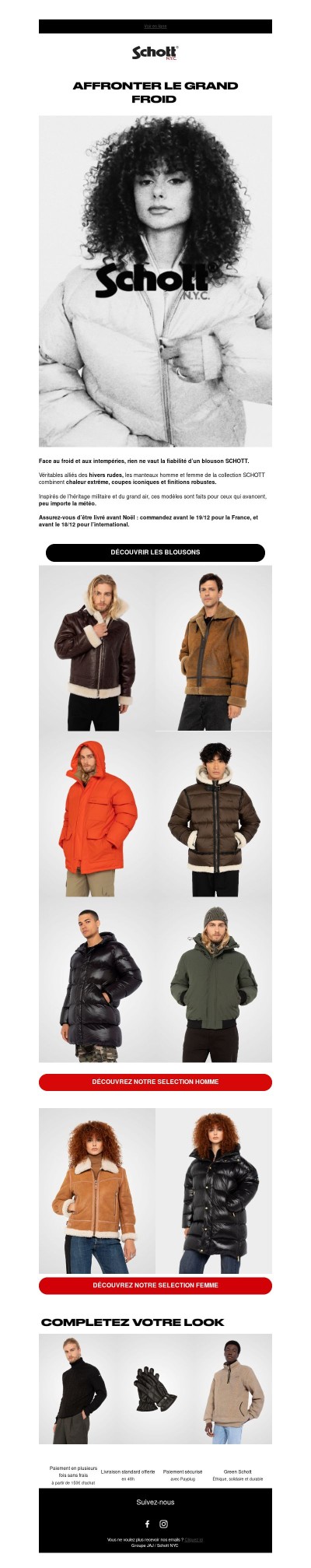 Prêts pour le grand froid ?