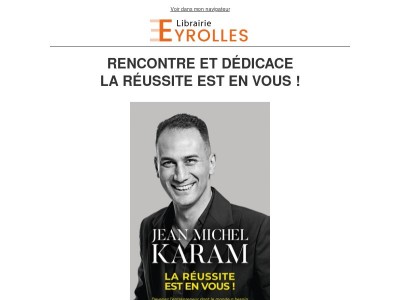 Rencontrez Jean-Michel Karam le 8 janvier !
