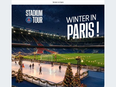 Cet hiver, la patinoire s'installe au Parc des Princes ! ⛸️