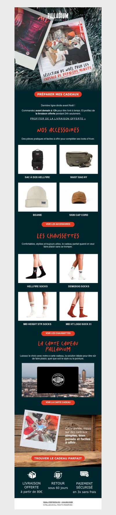 Profitez de la livraison offerte jusqu'à demain !