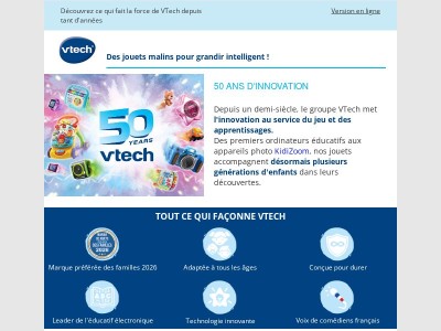 🎂 Nous fêtons nos 50 ans !