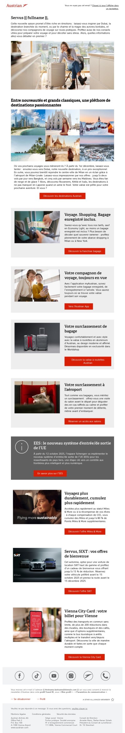 Une valise pleine de nouveautés 🧳