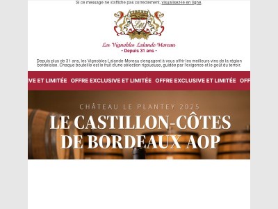 Avez-vous profité de votre offre exclusive ?