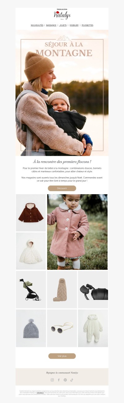 Un hiver tout en douceur pour votre petit ❄️