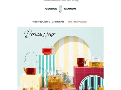 Derniers Jours | La sélection Anniversaire à prix doux