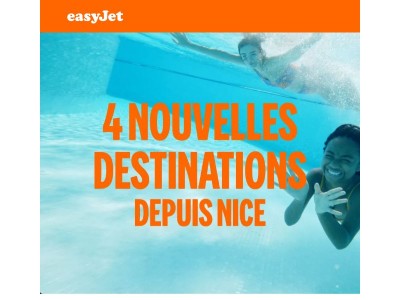 4 nouvelles destinations depuis Nice en 2026 🌟