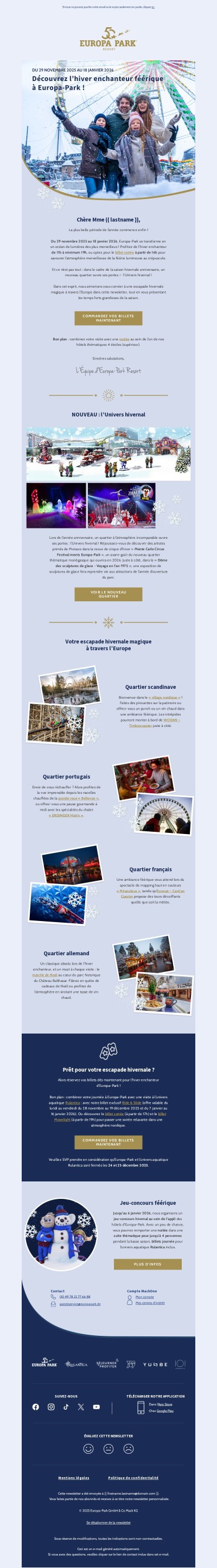 Prêt pour l’hiver enchanteur ?