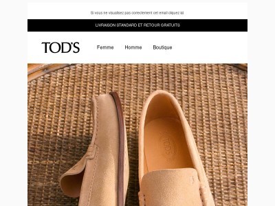 Des détails inédits pour le nouveau mocassin Tod's