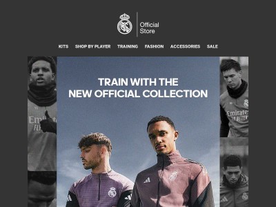 New adidas x Real Madrid Training Collection