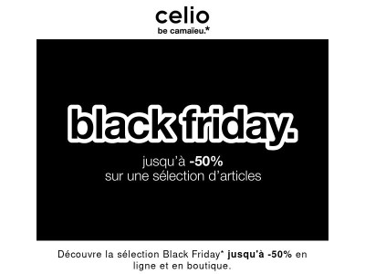 BLACK FRIDAY, c'est parti jusqu'à -50% 🔥