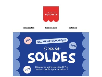 Soldes : 2ème démarque et une surprise !
