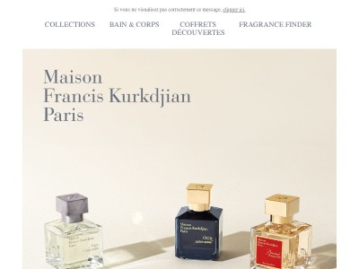 Plongez dans l’univers Maison Francis Kurkdjian