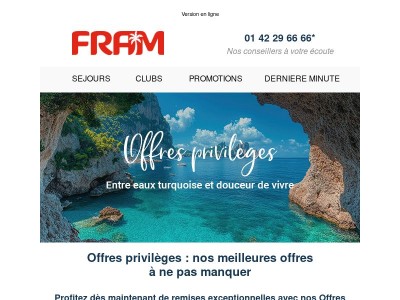 Offres Privilèges : remises exceptionnelles jusqu’à -50%