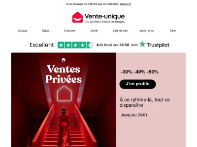 VENTES PRIVÉES : N’attendez plus pour en profiter ⏰