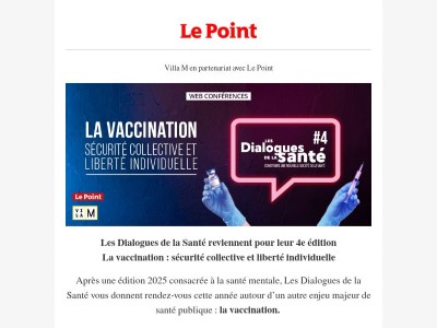 📆  Save the date : l’événement “Les dialogues de la santé” revient le 21 mai prochain à Paris 