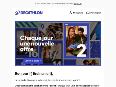 Vous avez ouvert la case du jour  {{ firstname }} ? 🎁