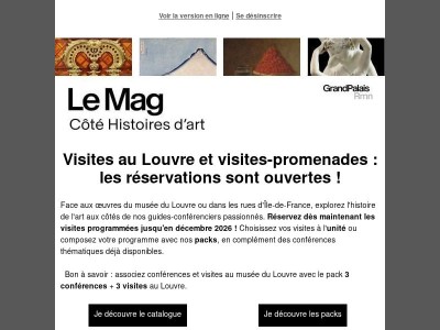 🖼️ Histoires d'art : visites au Louvre et visites-promenades