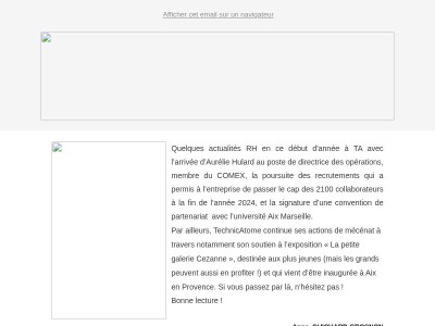 Newsletter TechnicAtome février 2025