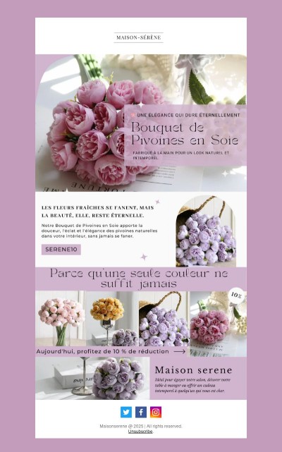 Votre bouquet éternel – 10 % de réduction💐💕