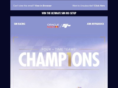 F1 Sim Racing Championship... SECURED! 🏆