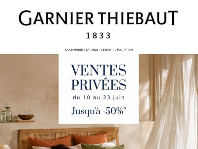 VENTES PRIVÉES | Nouvelles parures en lin lavé à -30%