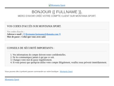 [Montania Sport] Bienvenue !