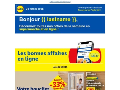 💙 Nos offres du jeudi à ne pas manquer !