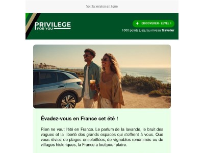 ☀️ Votre road trip idéal en France commence ici !