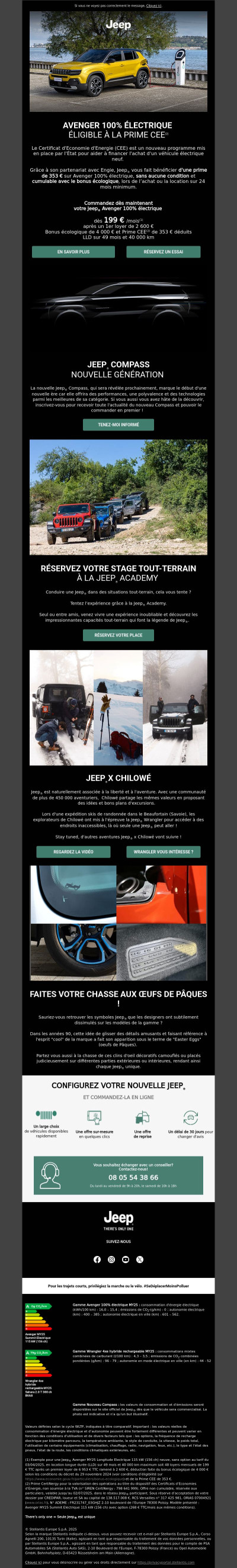 Des nouveautés pour la belle saison