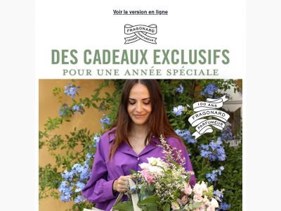 Pour nos 100 ans, c’est nous qui vous gâtons !
