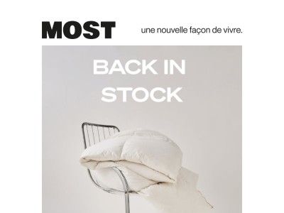 LITERIE : retour en stock !