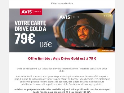 Avis Drive Gold est à 79 €