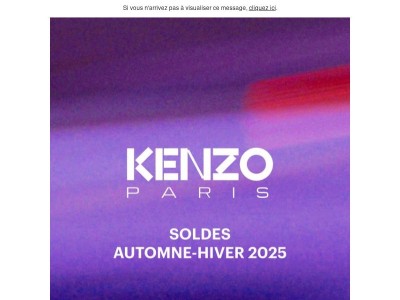 Les Soldes Kenzo