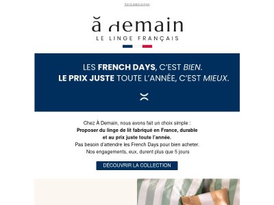 Nos French Days…