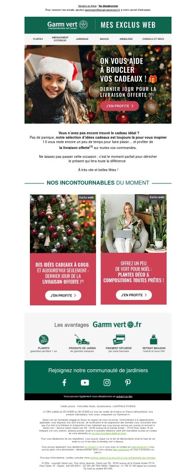 On vous aide à boucler votre liste 🎁