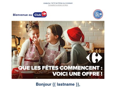 🎁 Votre surprise de Noël de 20€ vous attend