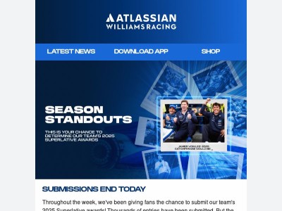 ENDING TODAY: Submit your 2025 Superlatives 💙🏆