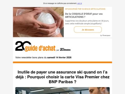 Ne manquez pas les bons plans du jour !