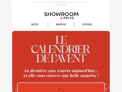 🎄 24 chances de GAGNER* 100€ dans la dernière case de notre Calendrier 🎅