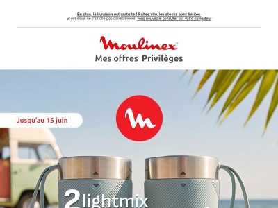 1 pour vous, 1 pour votre ami(e) 🏖️
